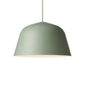 muuto ambit pendant lamp in dusty green