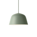 muuto ambit pendant lamp in dusty green