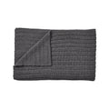 muuto ample throw in dark grey 