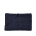 muuto ample throw in midnight blue 