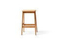 angle bar stool 65 by form and refine in oak