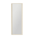 arced mirror by muuto in spruce