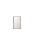 arced mirror by muuto in light grey 