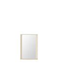 arced mirror by muuto in spruce