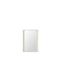 arced mirror by muuto in spruce