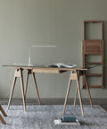 scandinavian oak office desk