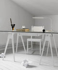 white office desk by design house stockholm 