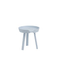 muuto around coffee table size small with light blue finish