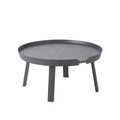 muuto around coffee table in anthracite size large