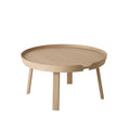 muuto around large coffee table in oak