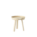 muuto around coffee table size small with ash finish