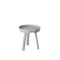 muuto around coffee table size small with grey finish