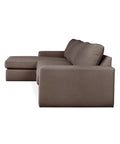 ashdale sectional sofa side profile by gus modern made in canada