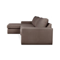 ashdale sectional sofa side profile by gus modern made in canada