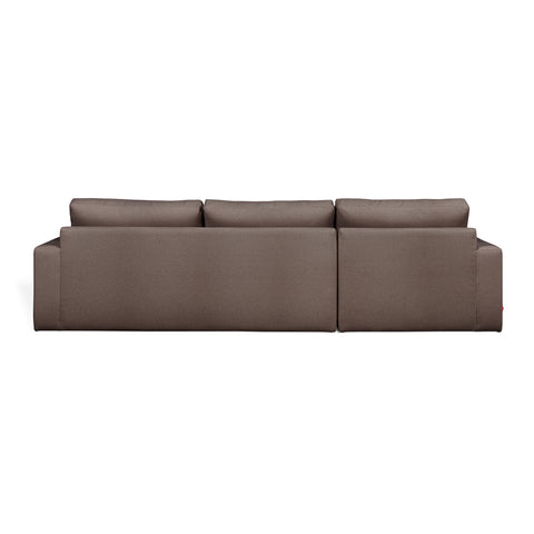 ashdale sectional sofa rear profile made in canada by gus modern