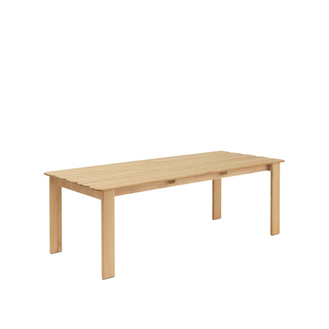 Muuto Assemble Table in FSC certified teak designed by Anderssen & Voll