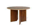 Round Walnut Dining Table by Gus* Modern