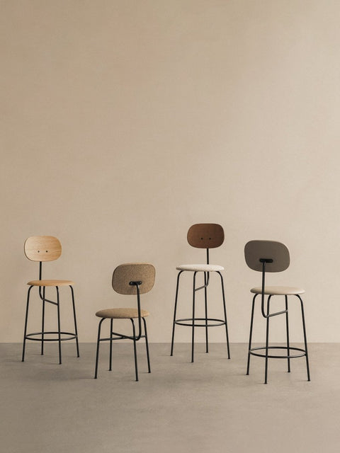 Audo Copenhagen Afteroom Plus Dining Chair, Fully Upholstered in a styled interior