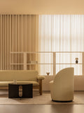 Audo Copenhagen Brasilia Sofa with the Androgyne Side Table