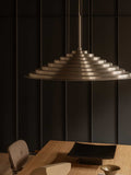 Audo Copenhagen Chancery Pendant Lamp with the Androgyne Dining Table and the Co Task Chair