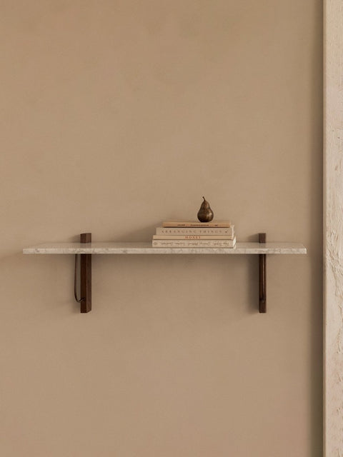Audo Copenhagen Corbel Shelf, Large in a styled interior