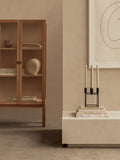 Audo Copenhagen Curiosity Cabinet, Low in a styled interior