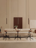 Audo Copenhagen Afteroom Dining Chair, Upholstered Seat in a styled interior