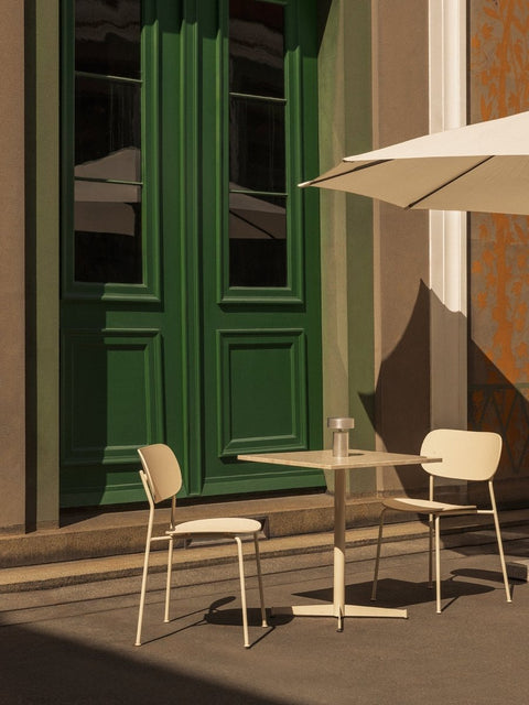 Audo Copenhagen Nook Dining Table with the Co Dining Chair