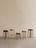 Audo Copenhagen Passage Bar & Counter Stool with the Passage Stool