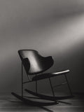 Audo Copenhagen The Penguin Rocking Chair, Fully Upholstered in a styled interior