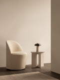 Audo Copenhagen Reverse Table Lamp, Portable with the Androgyne Side Table