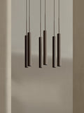 Audo Copenhagen Tubulaire Chandelier in a styled interior