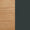 Blu Dot Navy Green and White Oak material swatch