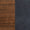 Blu Dot Walnut Ink and Leather material swatch