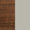 Blu Dot Walnut Putty Grey material swatch