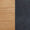 Blu Dot White Oak Ink and Leather material swatch