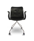 Primum Chair w/Arms on Casters by Bent Hansen