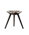 dark stained oak ml 42 dining stool designed by mogens lassen for audo copenhagen