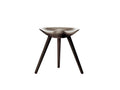 dark stained oak ml 42 dining stool designed by mogens lassen for audo copenhagen