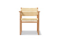 BM62 Armchair in Oak Oiled designed by Borge mogensen for fredericia furniture