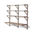 BM29 Shelf with Desk 2-Wide by Borge Mogensen for Fredericia Furniture