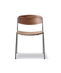 lynderup chair by borge mogensen for fredericia furniture in walnut finish