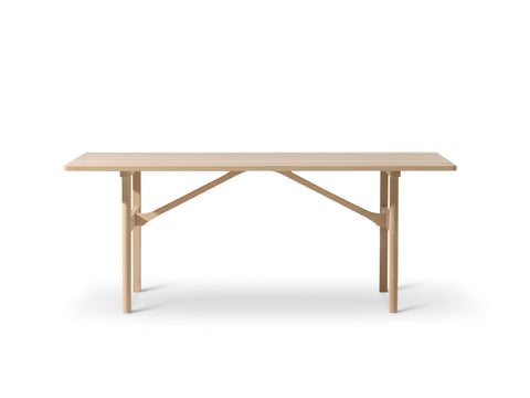 Borge Mogensen Dining Table 6284 by Fredericia Furniture in Soaped Oak