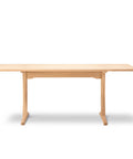 c18 dining table in light oil designed by borge mogensen for fredericia furniture