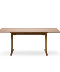 c18 dining table in smoked oak designed by boge mogensen for fredericia furniture