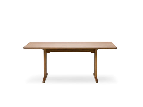 c18 dining table in smoked oak designed by boge mogensen for fredericia furniture