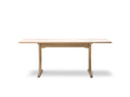 c19 dining table in soaped oak designed by borge mogensen for fredericia furniture