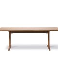 c18 dining table in smoked oak designed by borge mogensen for fredericia furniture