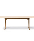 oiled oak c18 dining table designed by borge mogensen for fredericia furniture