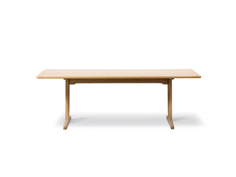 oiled oak c18 dining table designed by borge mogensen for fredericia furniture